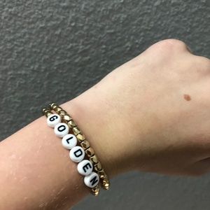 Gold Bracelet set